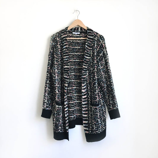 Favlux multi-metallic open cardigan - size Medium