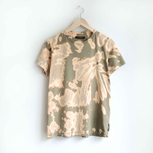 French Connection bleach tie dye tee - size Medium