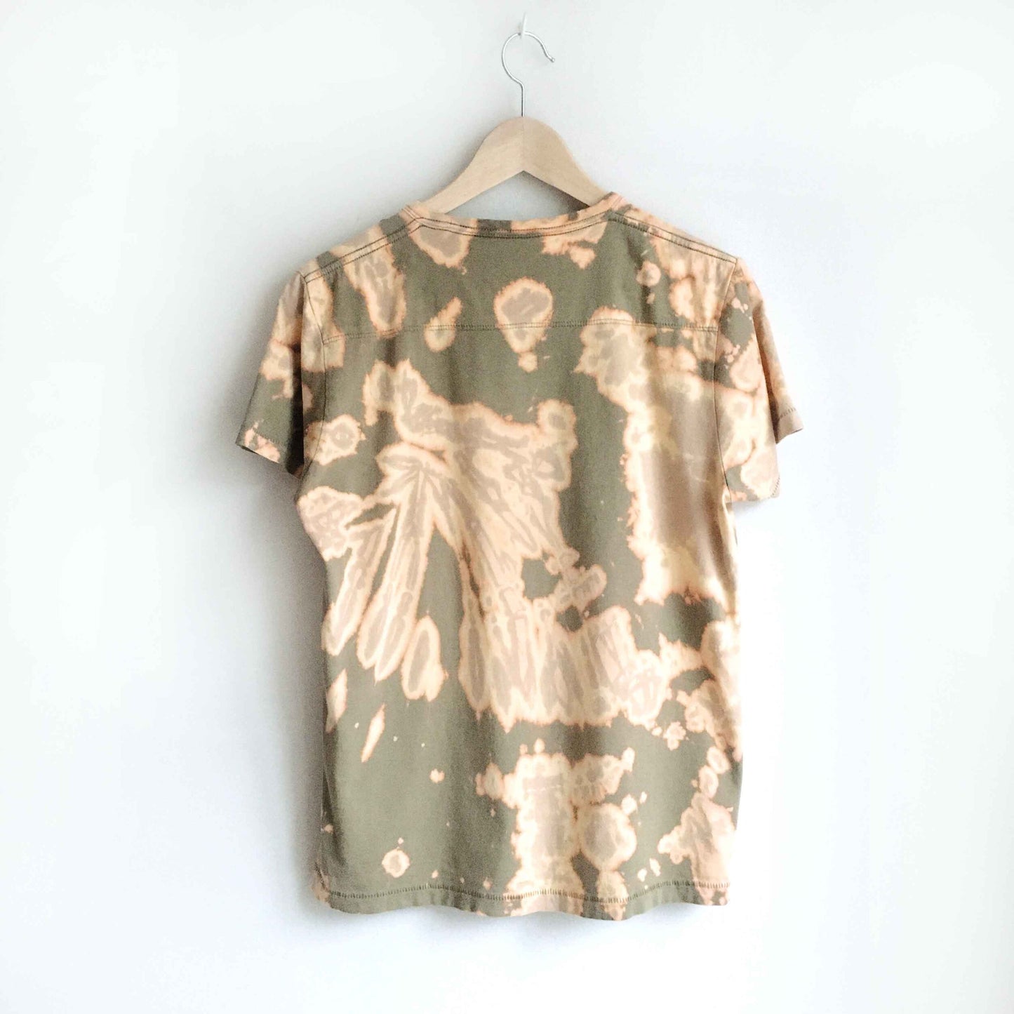 French Connection bleach tie dye tee - size Medium