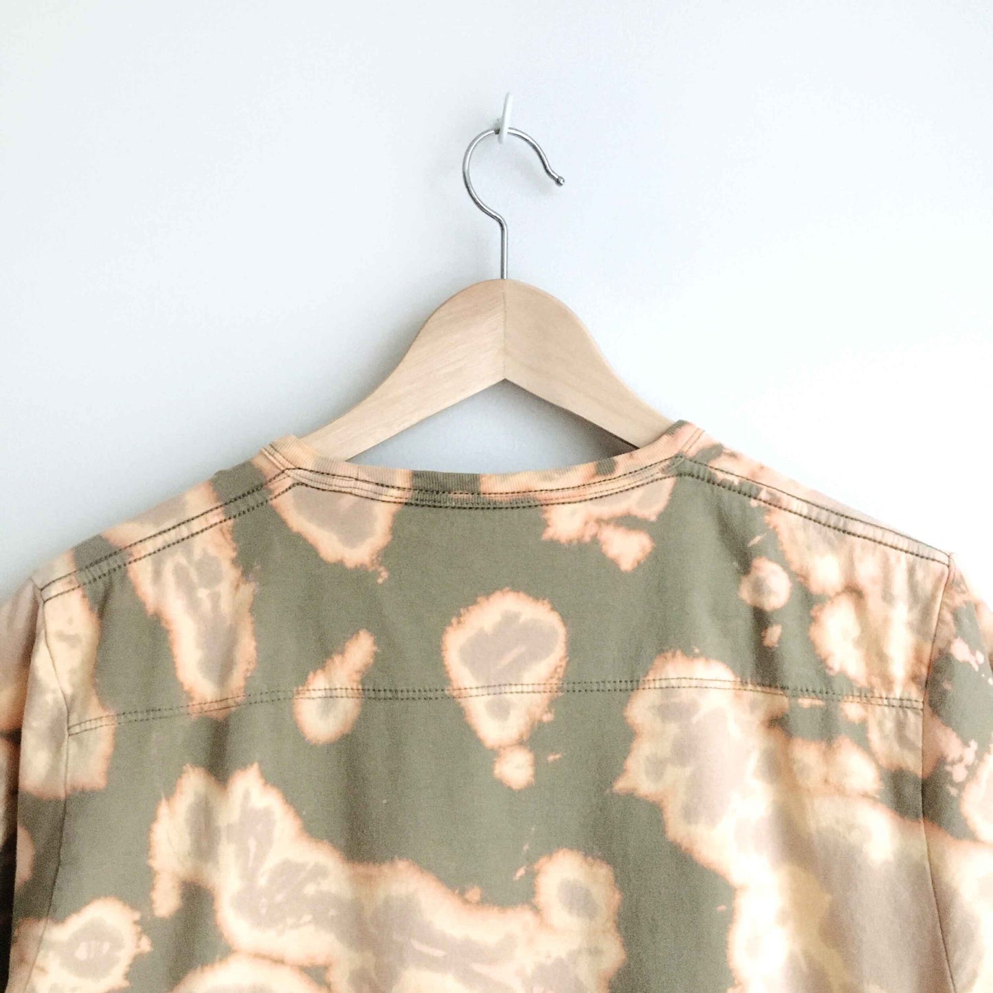 French Connection bleach tie dye tee - size Medium