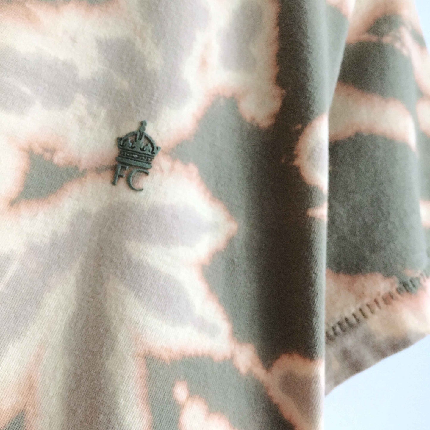 French Connection bleach tie dye tee - size Medium
