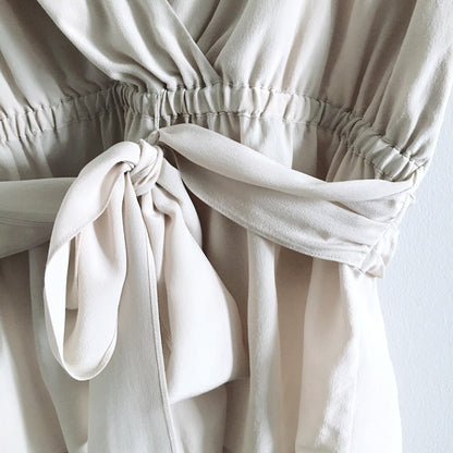 French Connection rose shoulder silk top - size 10