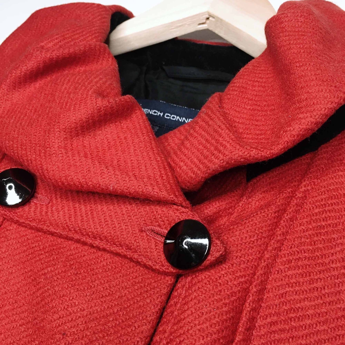 French Connection wool double breasted jacket - size 6