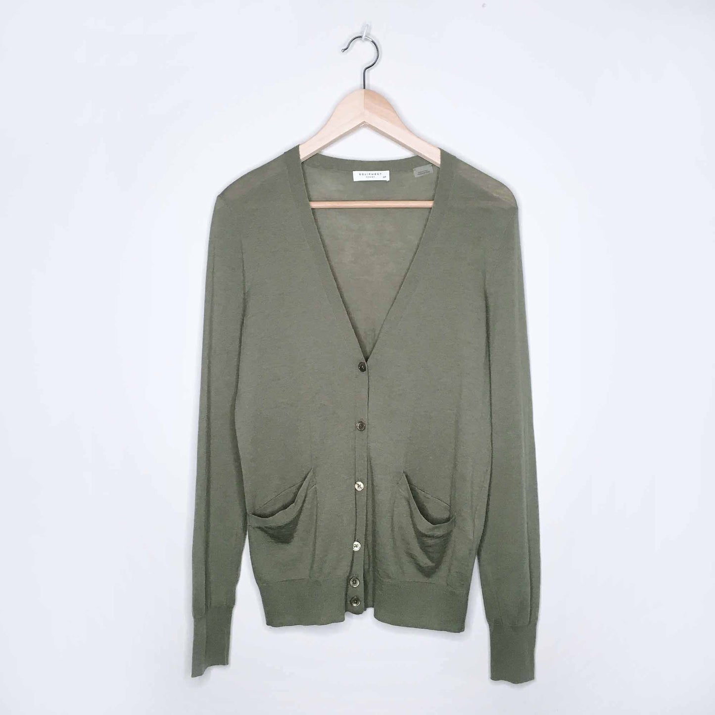 Equipment Femme wool-cashmere cardigan - size Small