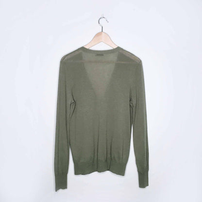 Equipment Femme wool-cashmere cardigan - size Small