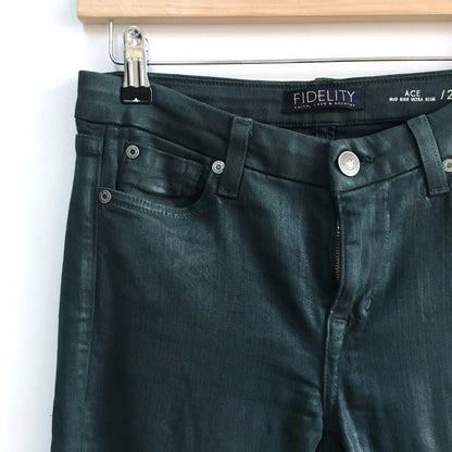 Fidelity ACE Coated Mid-rise Slim Jean - size 29