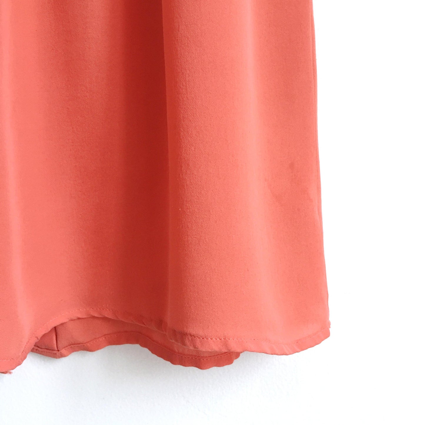 Filippa K silk coral button down top - size xs