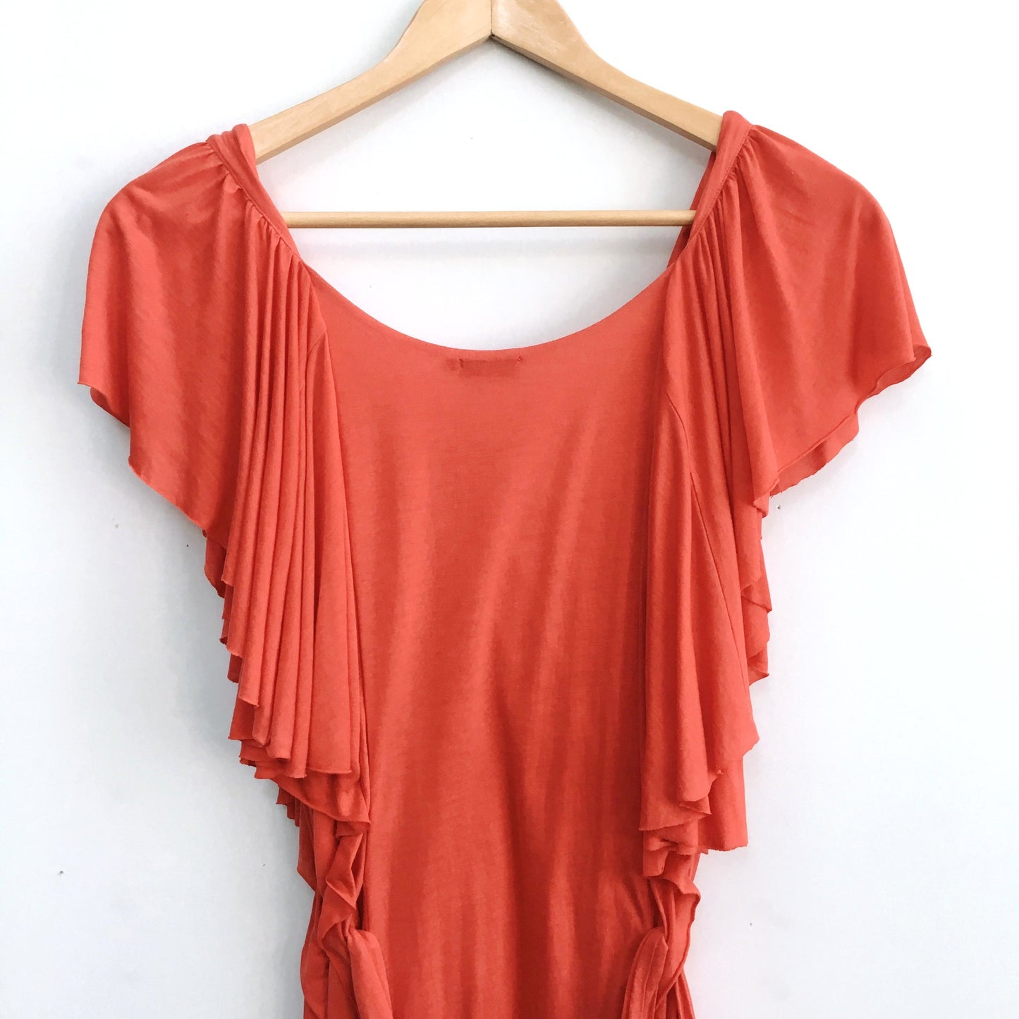 Filippa K flutter sleeve dress - size xs