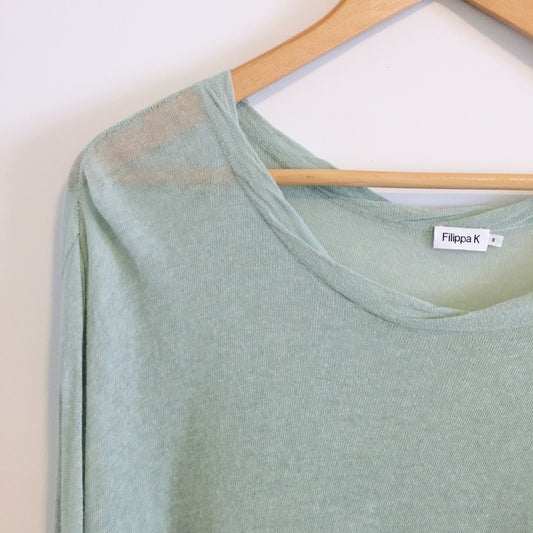Filippa K oversized Linen Sweater - size Small