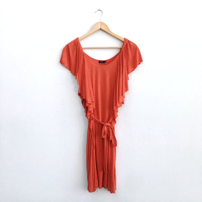 Filippa K flutter sleeve dress - size xs