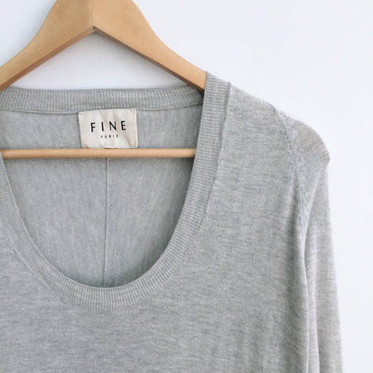 FINE Paris Silk Cashmere Sweater - size Small