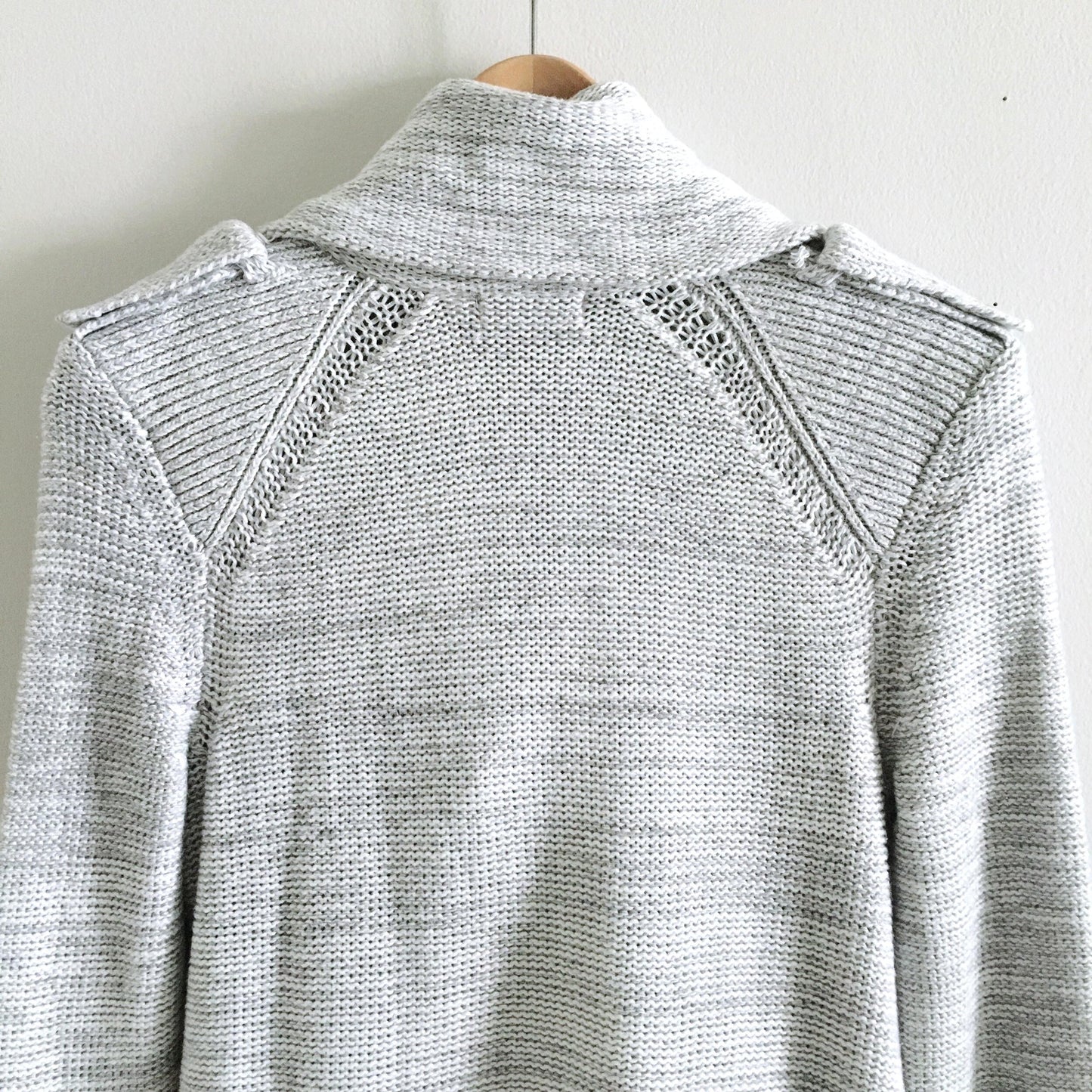 firth heather zip sweater cardigan jacket - size small