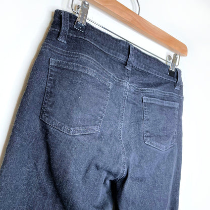 eileen fisher organic cotton straight leg jeans - size 2P