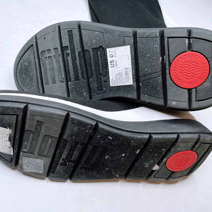 FitFlop Limited Edition Runway Over The Knee Sock Boots - size 7