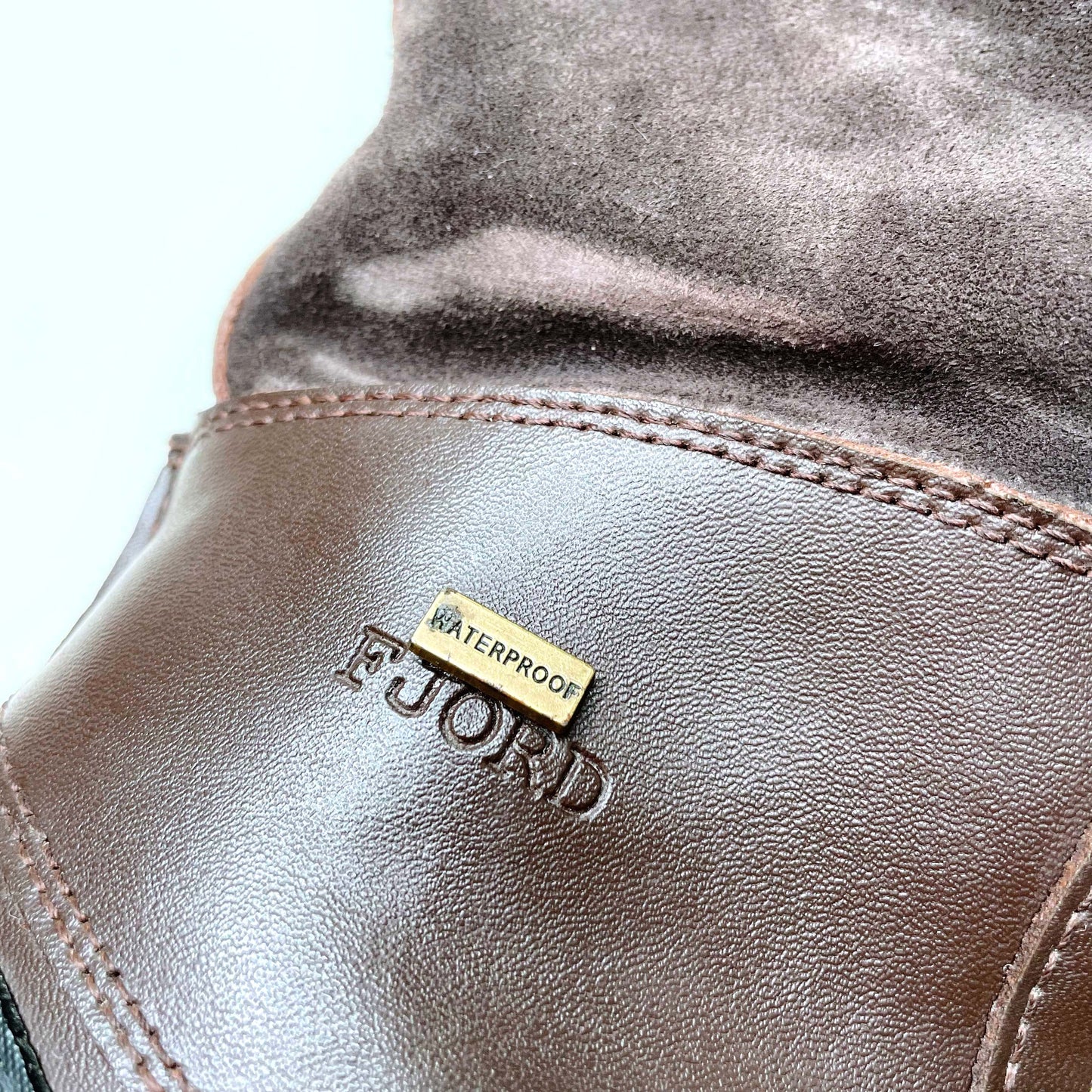 fjord iceland waterproof sheepskin adirondack extreme snowboot - size 6.5