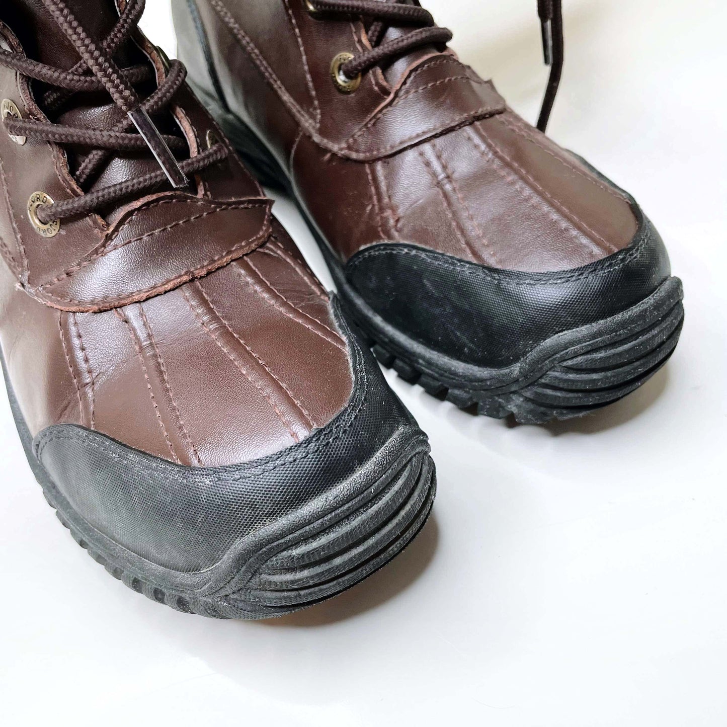 fjord iceland waterproof sheepskin adirondack extreme snowboot - size 6.5