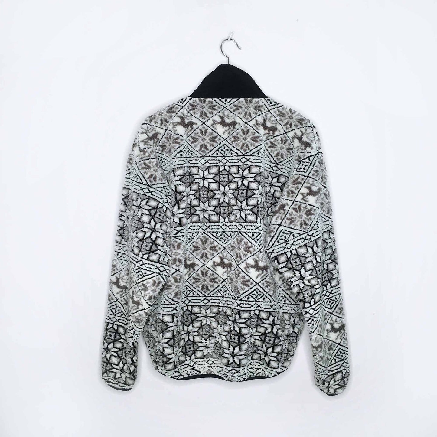 Vintage Climb High sherpa fleece sweater jacket - size 8