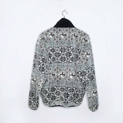 Vintage Climb High sherpa fleece sweater jacket - size 8