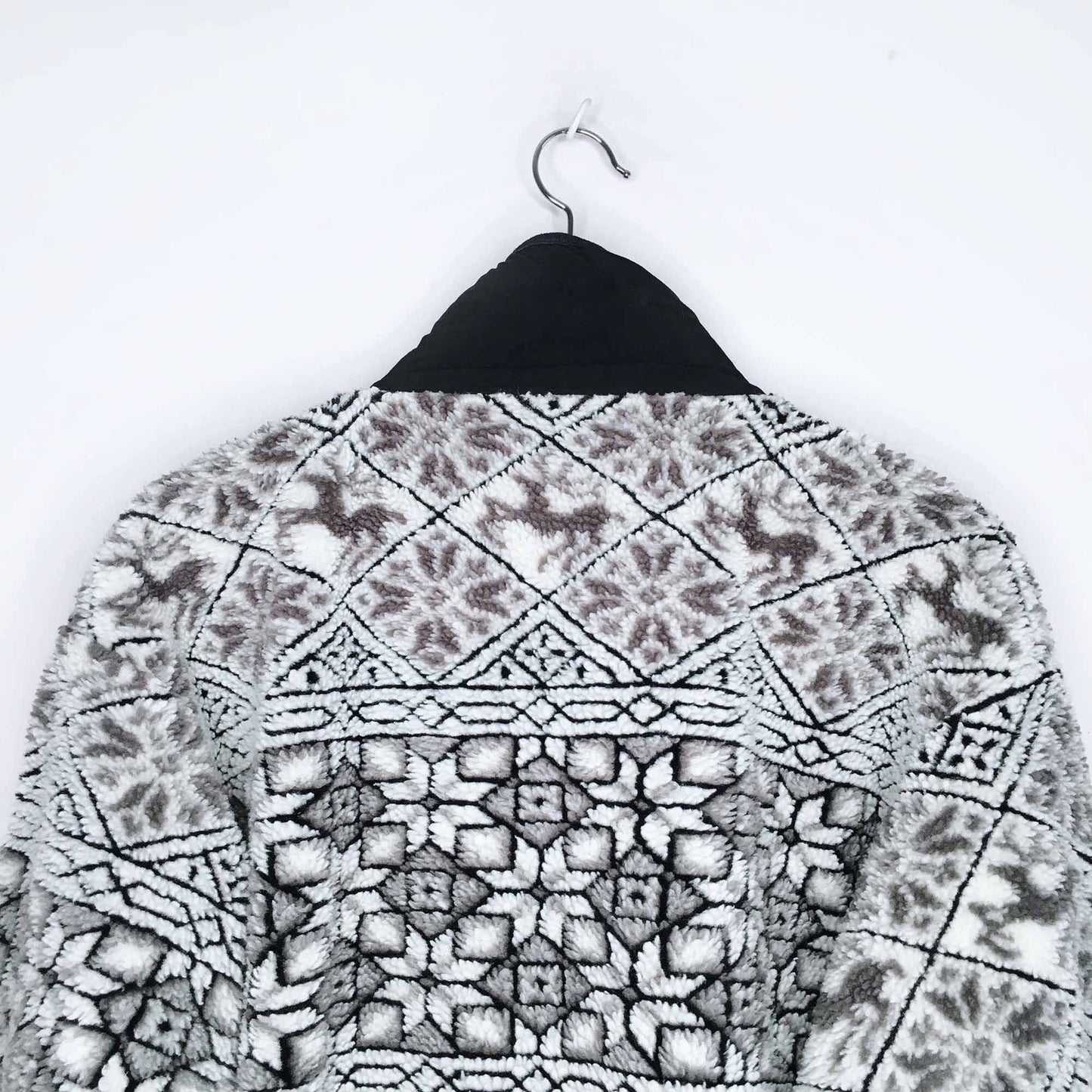 Vintage Climb High sherpa fleece sweater jacket - size 8