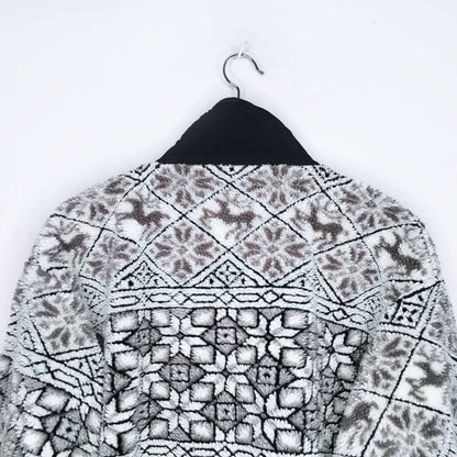 Vintage Climb High sherpa fleece sweater jacket - size 8