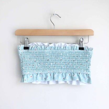 NWOT Nancy Lay 2-piece ruffled high rise swim suit - size Small