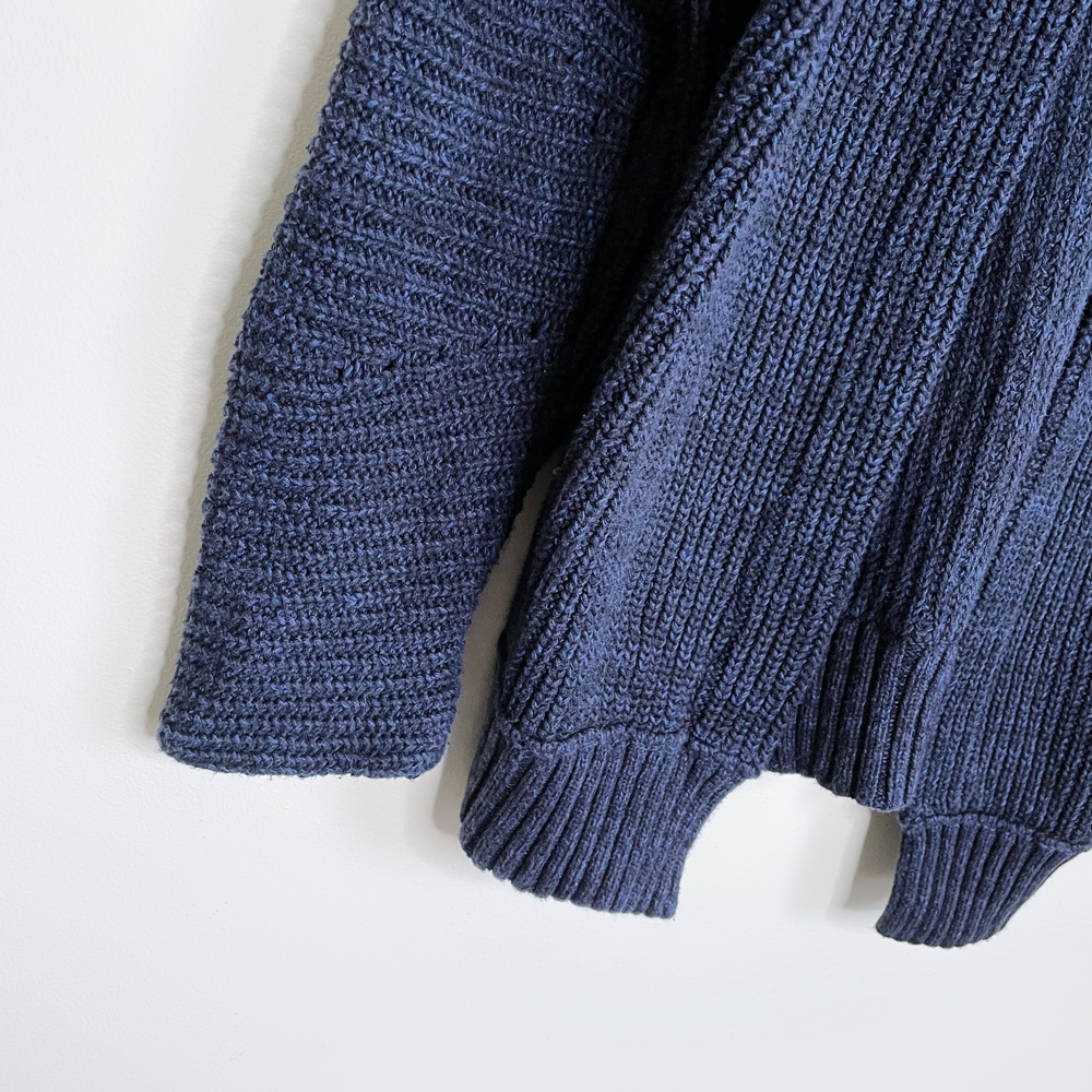 free people high hopes chunky open oversized cardigan - size xs