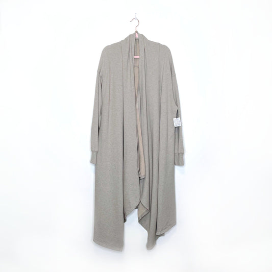 nwt free people beach 'red eye' duster cardigan - size m/l