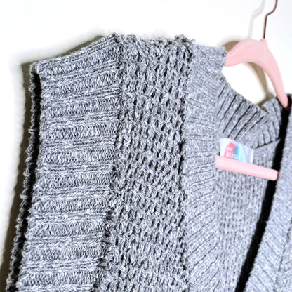 free people beach v-neck sleeveless knit maxi dress - size small