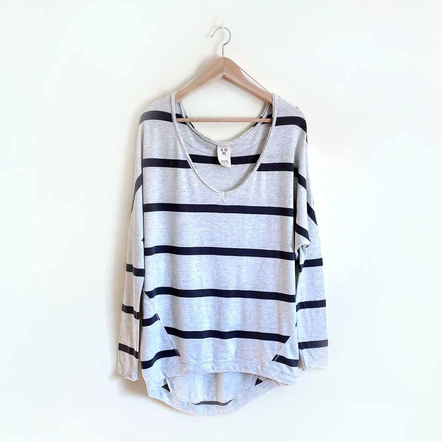 We the Free oversized striped henley - size Small