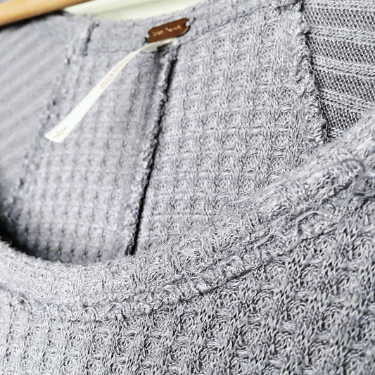 Free People Ventura oversized waffle thermal - size Small