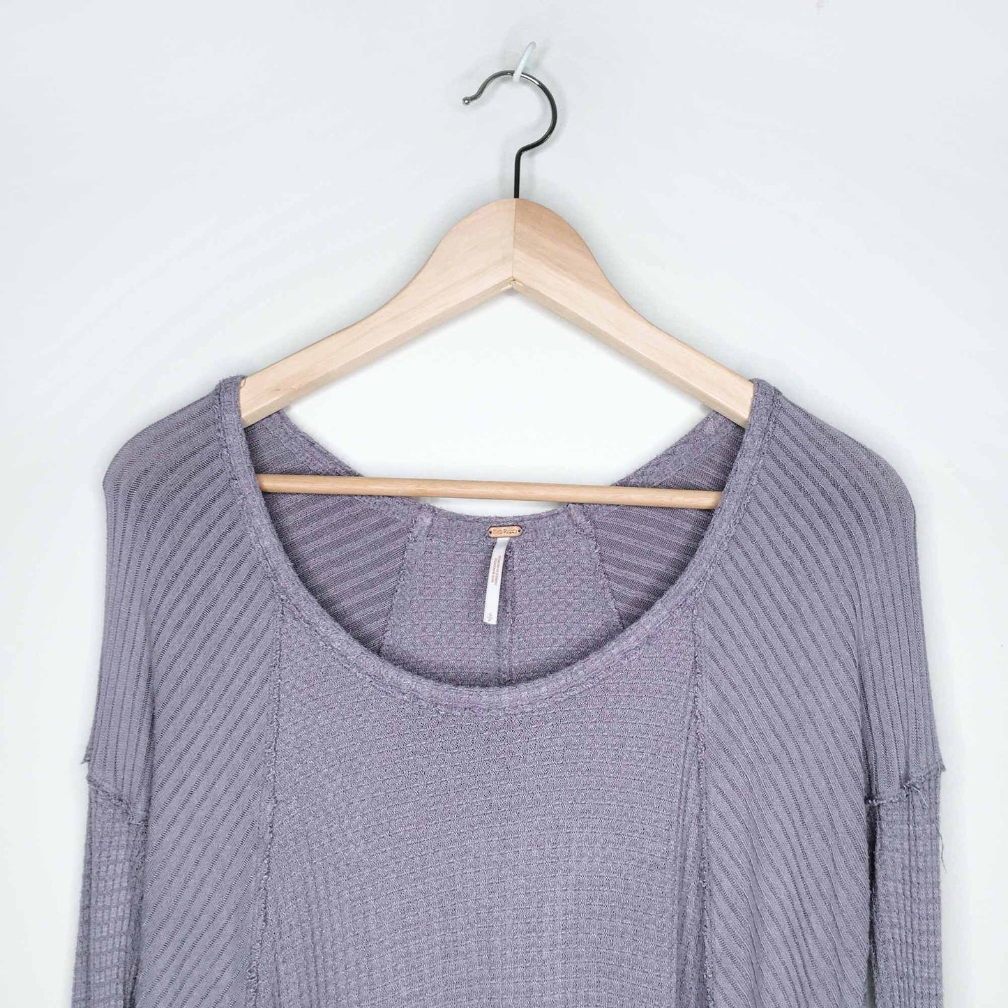 Free People Ventura oversized waffle thermal - size Small