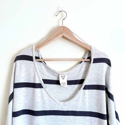 We the Free oversized striped henley - size Small
