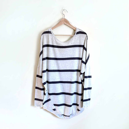 We the Free oversized striped henley - size Small