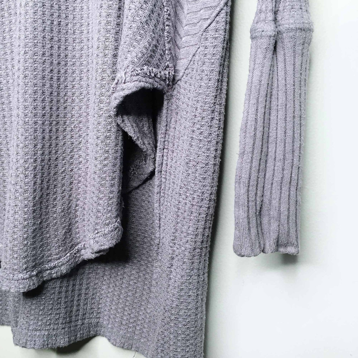 Free People Ventura oversized waffle thermal - size Small