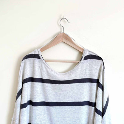We the Free oversized striped henley - size Small