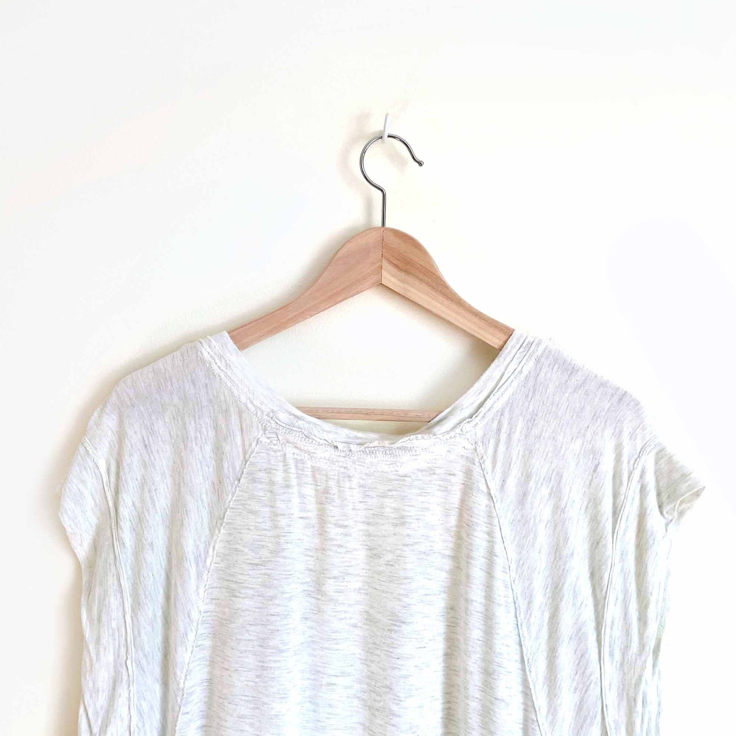 we the free voyage oversized v-neck tee - size xs