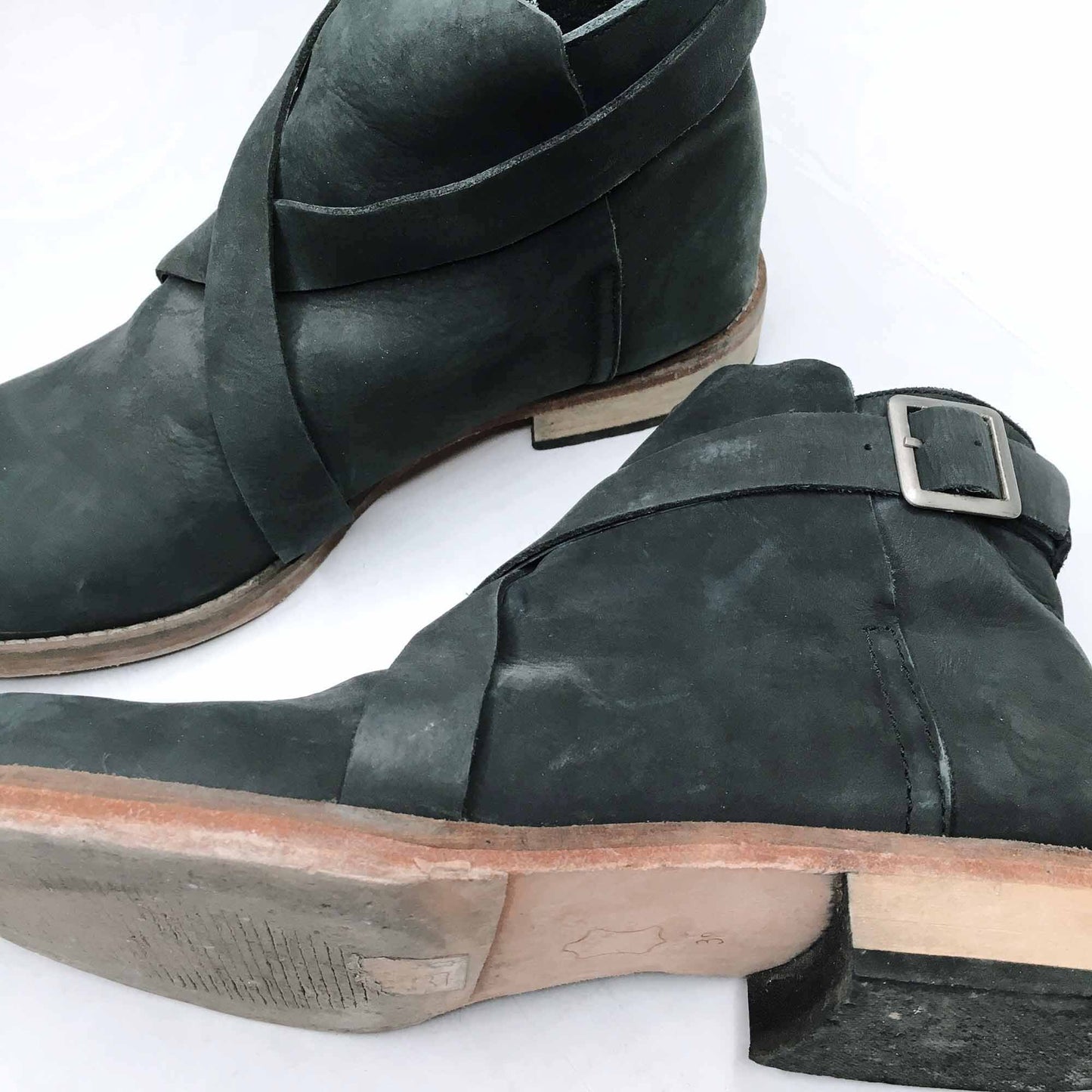 Free People La Palmas leather ankle boot - size 38