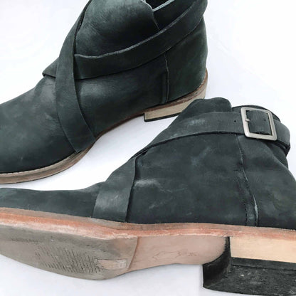 Free People La Palmas leather ankle boot - size 38