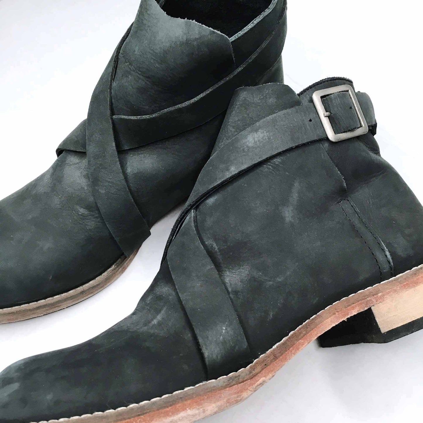 Free People La Palmas leather ankle boot - size 38