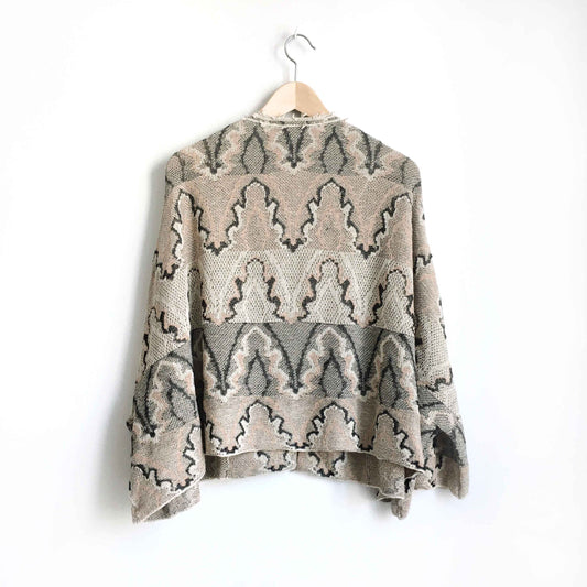 Free People Butterfly knit kimono - size Small