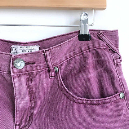 Free People cut-off denim shorts - size 27