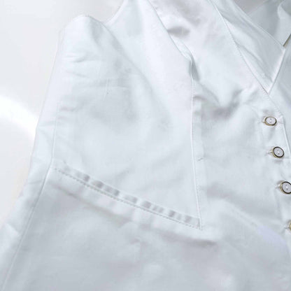 free people halter vest with criss cross back - size small