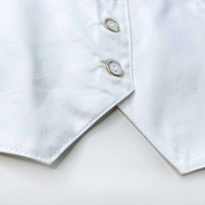 free people halter vest with criss cross back - size small