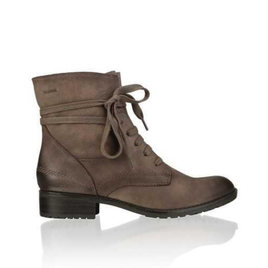 Fraiche Nubuck Leather Lace-up Boots - size 10