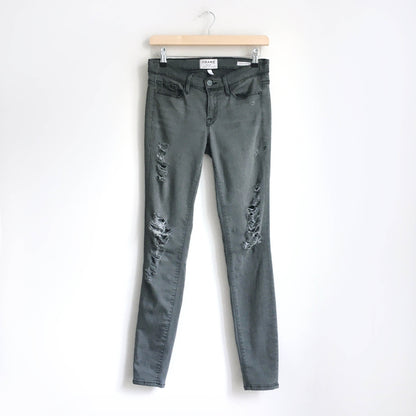 Frame Denim le skinny de Jeanne ripped - size 27