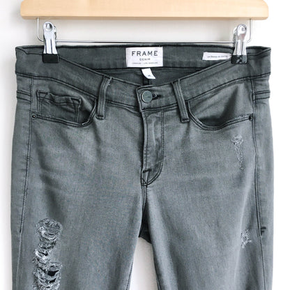 Frame Denim le skinny de Jeanne ripped - size 27