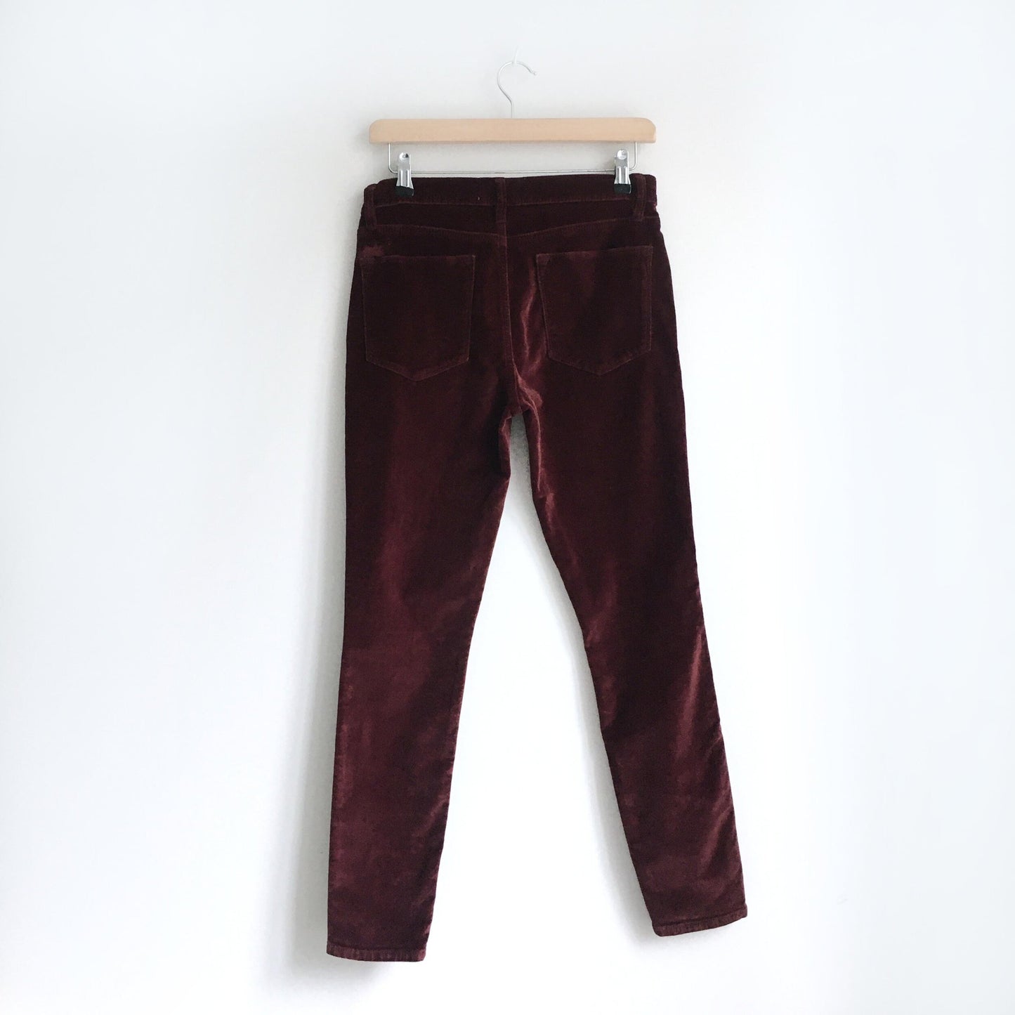 FRAME le high rise skinny velveteen - size 27