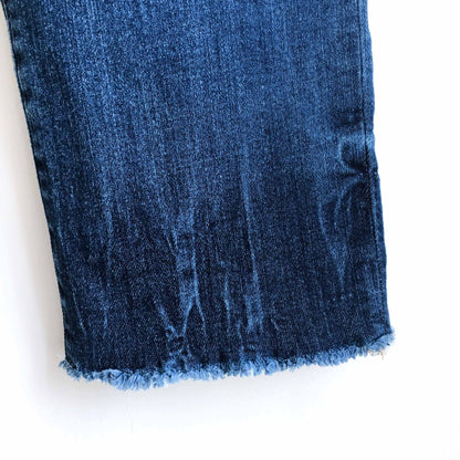 FRAME le high skinny raw edge crop fray - size 26
