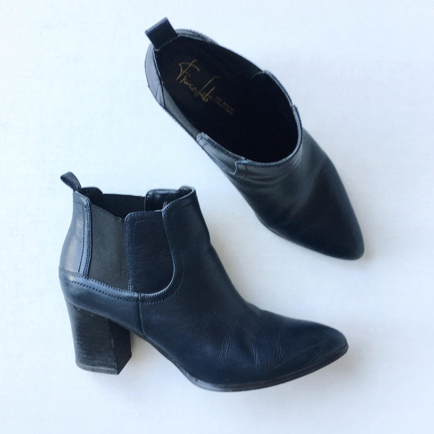 Franco Sarto leather bootie - size 8.5