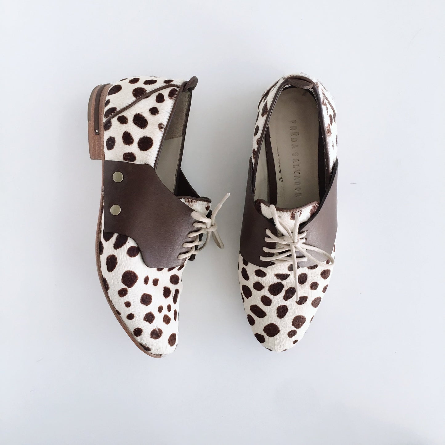 Freda Salvador Change Leopard shoes in Espresso - size 7 - Anthropologie